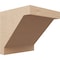 Ekena Millwork 11"W x 11"D x 11"H Wide Burlington Rough Cedar Woodgrain TimberThane Corbel, Primed Tan CORUR11X11X11BURRCPR - alternate 1